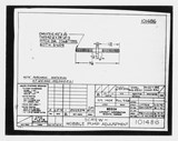 Manufacturer's drawing for Beechcraft AT-10 Wichita - Private. Drawing number 101486