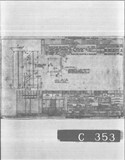Manufacturer's drawing for Bell Aircraft P-39 Airacobra. Drawing number 33-137-010