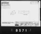 Manufacturer's drawing for Lockheed Corporation P-38 Lightning. Drawing number 196419