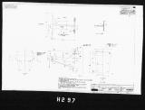 Manufacturer's drawing for Lockheed Corporation P-38 Lightning. Drawing number 198823