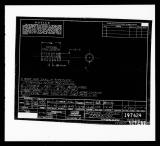 Manufacturer's drawing for Lockheed Corporation P-38 Lightning. Drawing number 197424