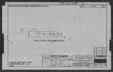 Manufacturer's drawing for North American Aviation B-25 Mitchell Bomber. Drawing number 98-735179