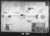 Manufacturer's drawing for Chance Vought F4U Corsair. Drawing number 41101