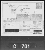 Manufacturer's drawing for Boeing Aircraft Corporation B-17 Flying Fortress. Drawing number 21-2545