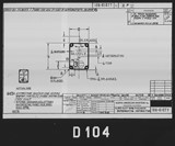 Manufacturer's drawing for North American Aviation P-51 Mustang. Drawing number 106-61077