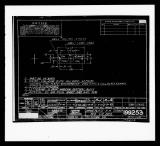 Manufacturer's drawing for Lockheed Corporation P-38 Lightning. Drawing number 199253