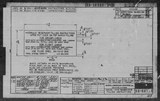 Manufacturer's drawing for North American Aviation B-25 Mitchell Bomber. Drawing number 98-58333