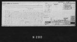 Manufacturer's drawing for North American Aviation B-25 Mitchell Bomber. Drawing number 62b-310649