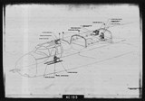Manufacturer's drawing for North American Aviation B-25 Mitchell Bomber. Drawing number 98-73301