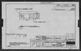 Manufacturer's drawing for North American Aviation B-25 Mitchell Bomber. Drawing number 108-53287