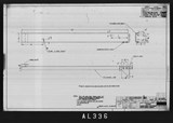 Manufacturer's drawing for North American Aviation B-25 Mitchell Bomber. Drawing number 108-712120