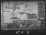 Manufacturer's drawing for Chance Vought Aircraft Inc. F4U Corsair. Drawing number 34745