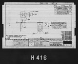 Manufacturer's drawing for North American Aviation B-25 Mitchell Bomber. Drawing number 98-61128