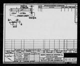 Manufacturer's drawing for North American Aviation P-51 Mustang. Drawing number 99-46827