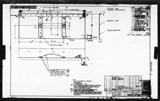 Manufacturer's drawing for North American Aviation B-25 Mitchell Bomber. Drawing number 98-62413