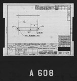 Manufacturer's drawing for North American Aviation B-25 Mitchell Bomber. Drawing number 62A-34574