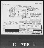 Manufacturer's drawing for Boeing Aircraft Corporation B-17 Flying Fortress. Drawing number 21-3703