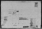 Manufacturer's drawing for North American Aviation B-25 Mitchell Bomber. Drawing number 98-48907