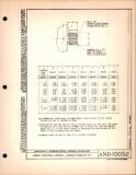 Manufacturer's drawing for Generic Parts - Aviation Standards. Drawing number and10052