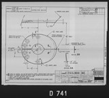 Manufacturer's drawing for North American Aviation P-51 Mustang. Drawing number 102-46098