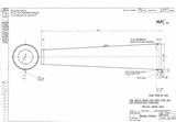 Manufacturer's drawing for Vickers Spitfire. Drawing number 33162