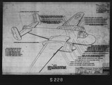 Manufacturer's drawing for North American Aviation B-25 Mitchell Bomber. Drawing number 98-58001