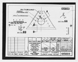Manufacturer's drawing for Beechcraft AT-10 Wichita - Private. Drawing number 105603