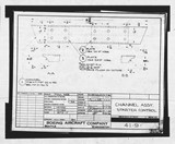 Manufacturer's drawing for Boeing Aircraft Corporation B-17 Flying Fortress. Drawing number 41-9