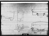Manufacturer's drawing for North American Aviation B-25 Mitchell Bomber. Drawing number 98-42161