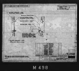 Manufacturer's drawing for North American Aviation B-25 Mitchell Bomber. Drawing number 98-53201
