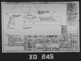 Manufacturer's drawing for Chance Vought F4U Corsair. Drawing number 34575