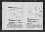 Manufacturer's drawing for North American Aviation B-25 Mitchell Bomber. Drawing number 6E9 6E10