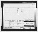 Manufacturer's drawing for Boeing Aircraft Corporation B-17 Flying Fortress. Drawing number 41-7787