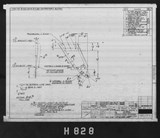 Manufacturer's drawing for North American Aviation B-25 Mitchell Bomber. Drawing number 108-533161
