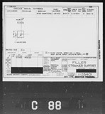 Manufacturer's drawing for Boeing Aircraft Corporation B-17 Flying Fortress. Drawing number 1-26401