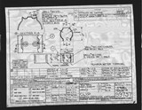 Manufacturer's drawing for Curtiss-Wright P-40 Warhawk. Drawing number 99757