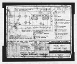 Manufacturer's drawing for Boeing Aircraft Corporation B-17 Flying Fortress. Drawing number 1-17011