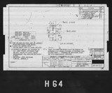 Manufacturer's drawing for North American Aviation B-25 Mitchell Bomber. Drawing number 98-54567