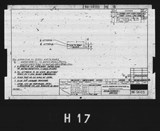 Manufacturer's drawing for North American Aviation B-25 Mitchell Bomber. Drawing number 98-54105