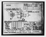 Manufacturer's drawing for Beechcraft AT-10 Wichita - Private. Drawing number 102546
