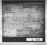 Manufacturer's drawing for Bell Aircraft P-39 Airacobra. Drawing number 33-515-016