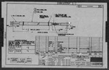 Manufacturer's drawing for North American Aviation B-25 Mitchell Bomber. Drawing number 108-320284