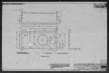 Manufacturer's drawing for North American Aviation B-25 Mitchell Bomber. Drawing number 98-71074