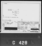 Manufacturer's drawing for Boeing Aircraft Corporation B-17 Flying Fortress. Drawing number 1-28936