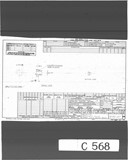 Manufacturer's drawing for Bell Aircraft P-39 Airacobra. Drawing number 33-732-017