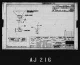 Manufacturer's drawing for North American Aviation B-25 Mitchell Bomber. Drawing number 108-538147