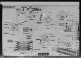 Manufacturer's drawing for North American Aviation B-25 Mitchell Bomber. Drawing number 98-43001