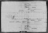 Manufacturer's drawing for North American Aviation B-25 Mitchell Bomber. Drawing number 98-53301