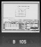 Manufacturer's drawing for Boeing Aircraft Corporation B-17 Flying Fortress. Drawing number 1-19045