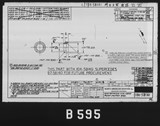 Manufacturer's drawing for North American Aviation P-51 Mustang. Drawing number 104-58141